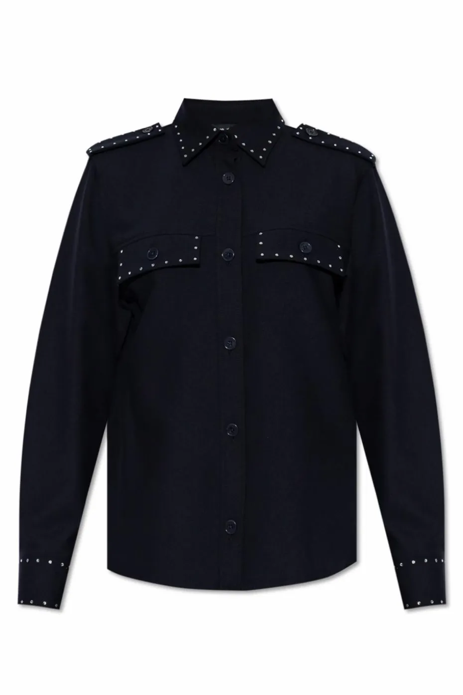 Zadig & Voltaire NAVY BLUE Shirt 'Taskam'