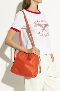 Zadig & Voltaire ORANGE Handbag "Rock Today"