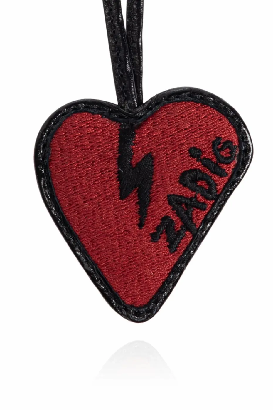 Zadig & Voltaire RED Leather keychain