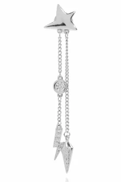 Zadig & Voltaire SILVER Brass earrings