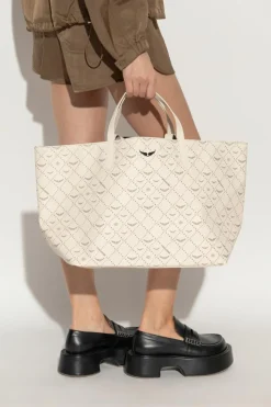 Zadig & Voltaire WHITE Bag Shopper Z XL
