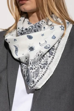 Zadig & Voltaire WHITE Scarf "Debbie"
