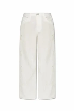 Zadig & Voltaire WHITE Trousers "Elfy"