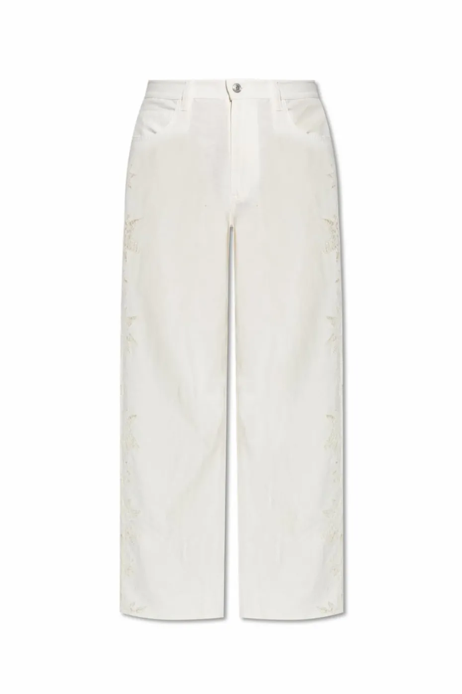 Zadig & Voltaire WHITE Trousers "Elfy"